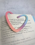 Heart Shape Bookmark Valentine's Day Cards