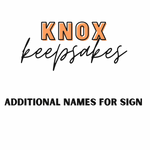 Additional Names $5