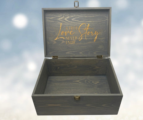 Engraved Wood Box