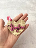 Valentine Name Tag